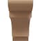 Ekena Millwork 12"W x 36"D x 24"H Classic New Brighton Rough Cedar Woodgrain TimberThane Corbel, Primed Tan CORUR12X36X24NEBRCPR - alternate 2
